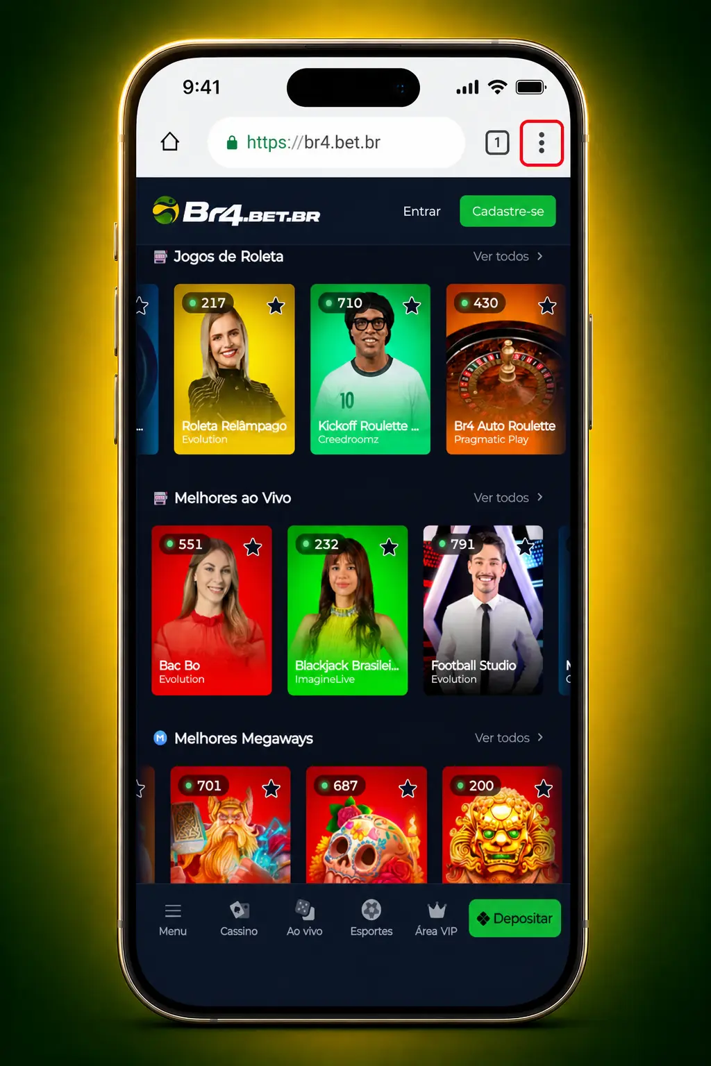 Baixar app BR4bet para Android em APK e jogar Sugar Rush 1000 no celular