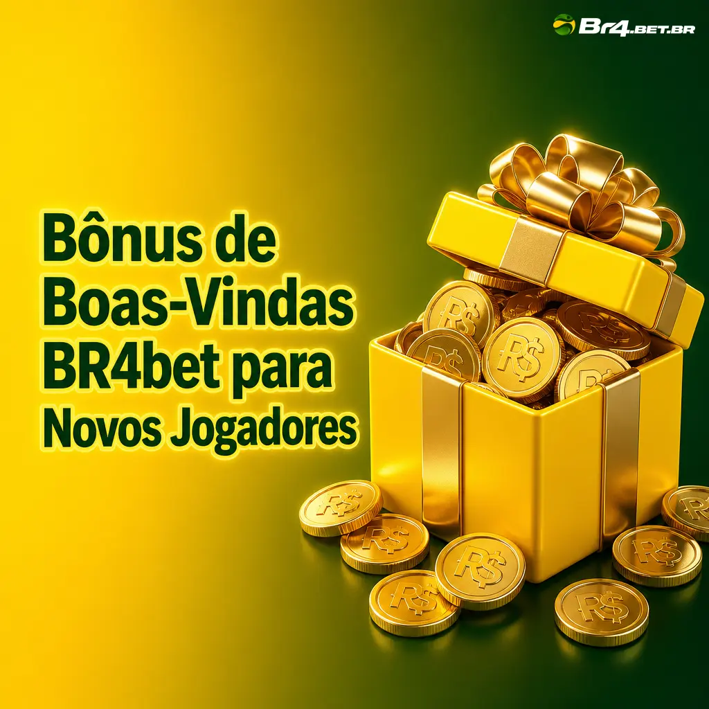 Bônus de boas-vindas BR4bet: 100% até R$300 no depósito e aposta grátis de R$50 para novos jogadores no Brasil.