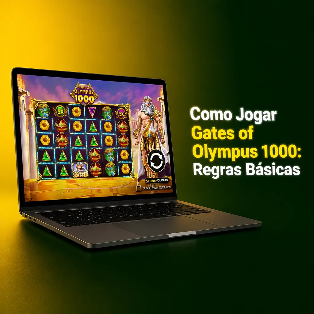 Grade de 6 rolos e 5 linhas de Gates of Olympus 1000, mostrando símbolos, cascatas e multiplicadores do jogo.