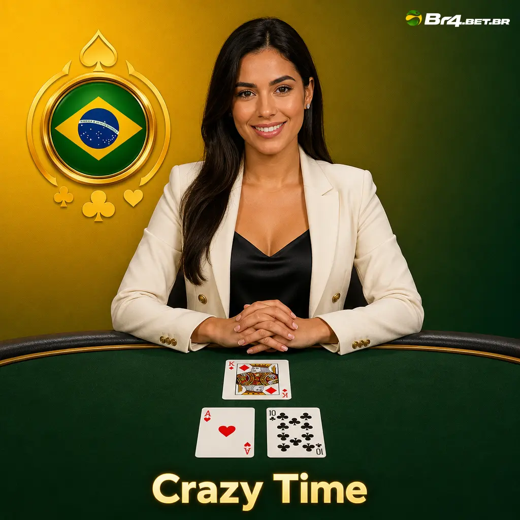 Crazy Time: game show com roda gigante e quatro rodadas bônus multiplicadoras, da Evolution, RTP 96,08%.