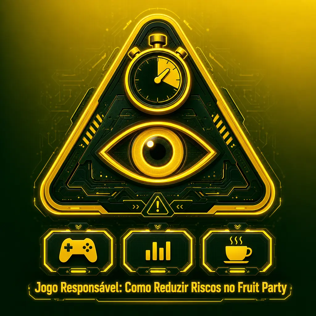 Dicas de jogo responsável para reduzir riscos ao jogar Fruit Party, com orçamento, modo demo e limites de aposta.