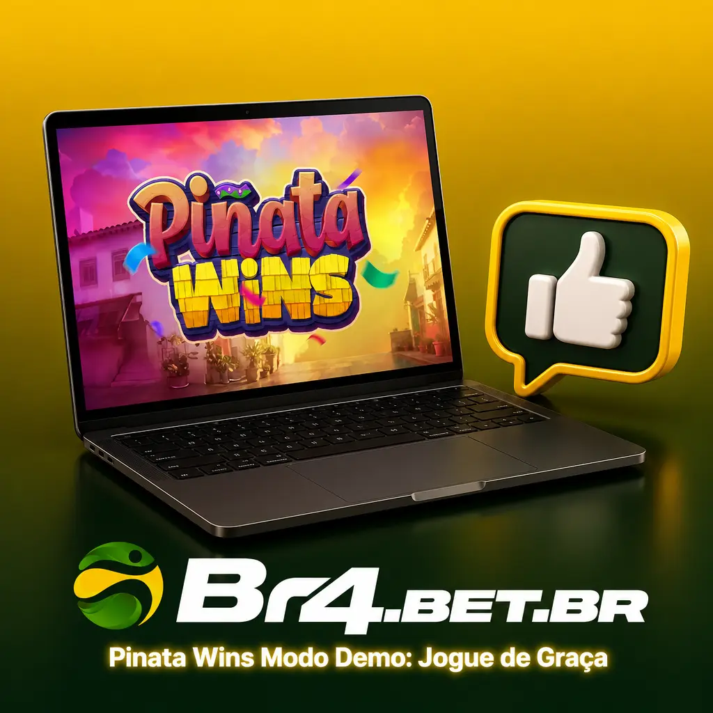 Pinata Wins no modo demo da BR4bet: teste cascata, multiplicadores e rodadas grátis sem depósito