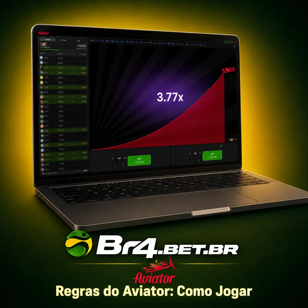 Avião decolando no jogo Aviator com multiplicador crescente, ilustrando as regras de aposta e saque.