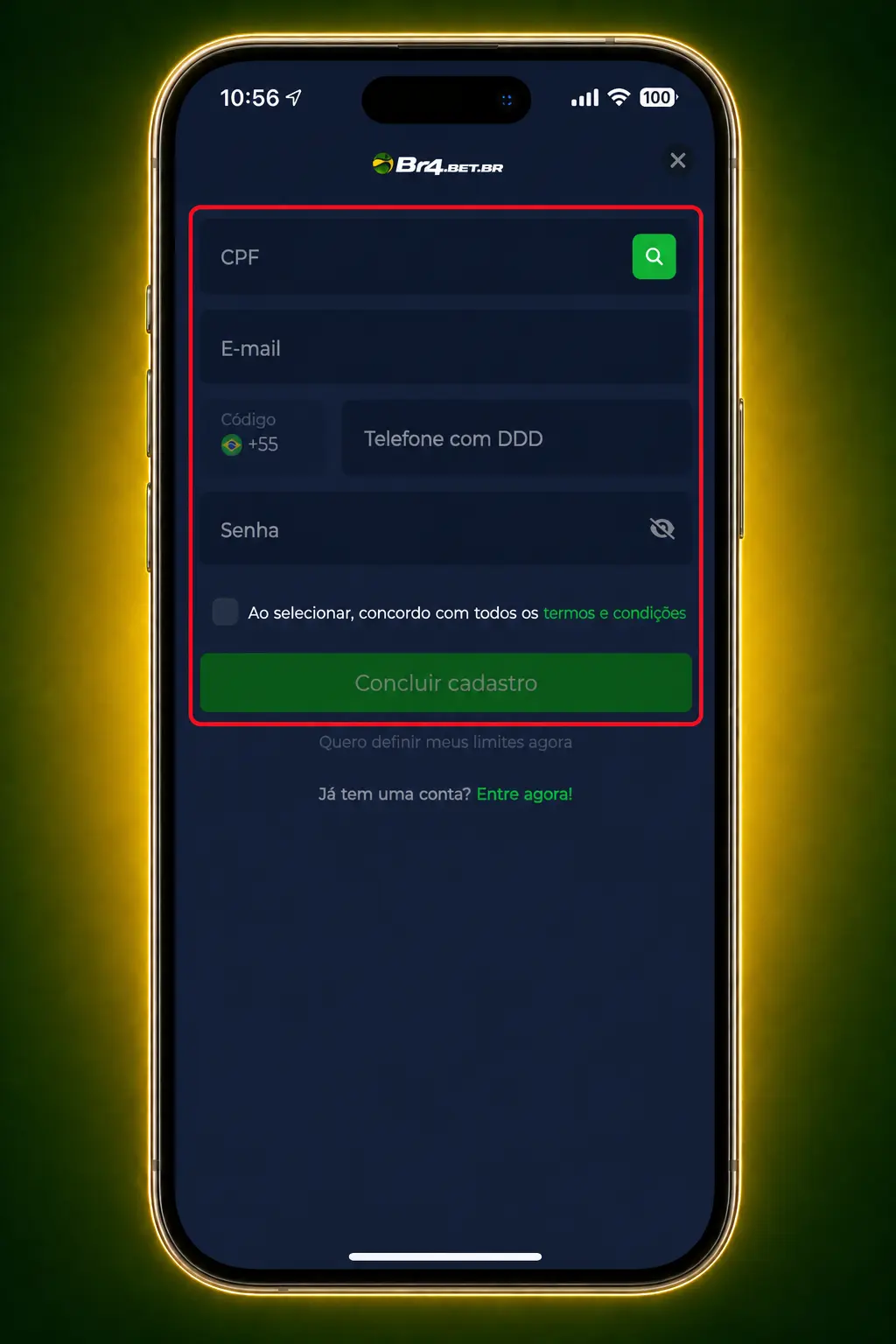 Passo a passo para começar a jogar slots na BR4bet: cadastro, depósito via Pix e escolha do jogo.