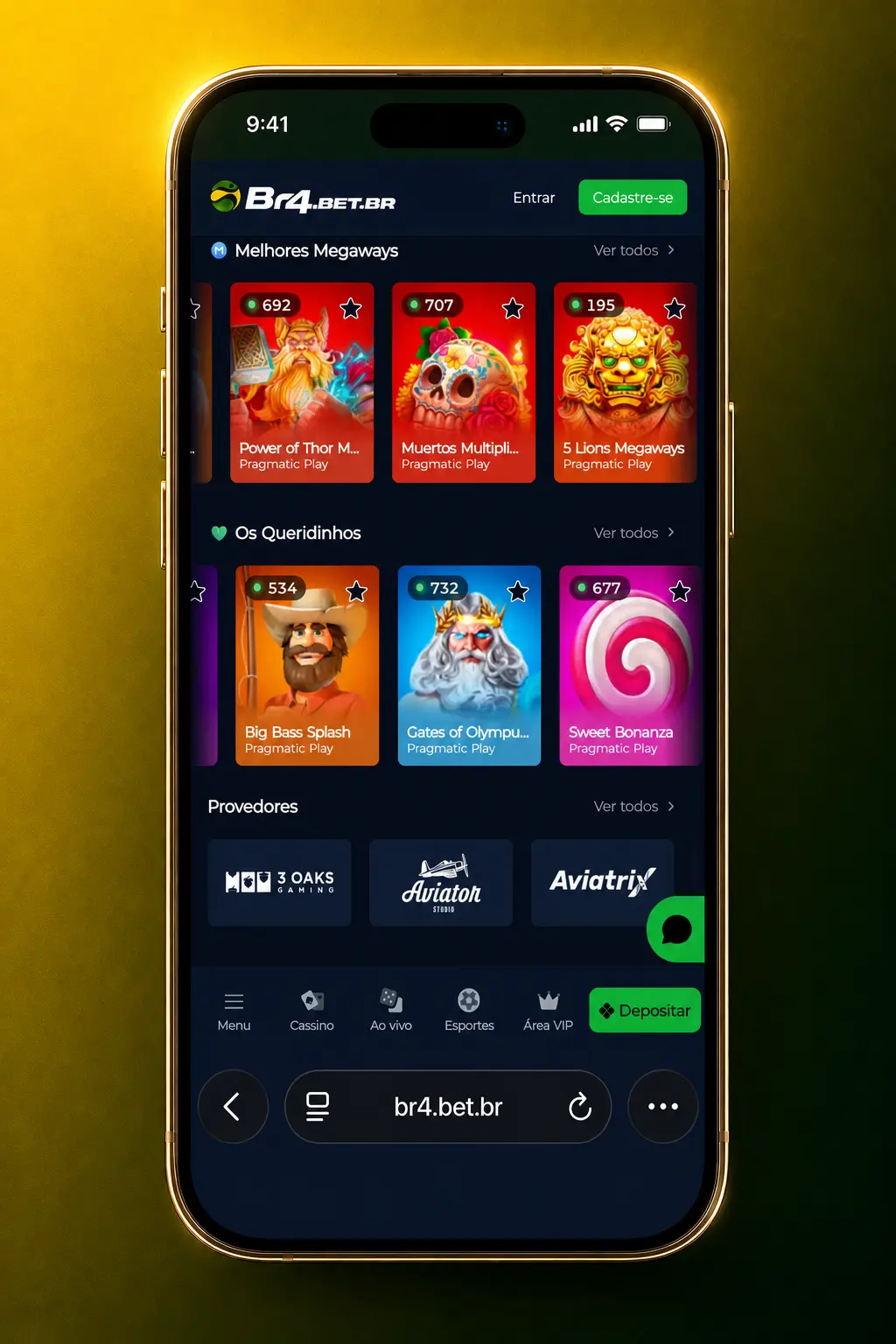 Passo a passo para instalar o BR4bet no iOS via Safari e jogar Crazy Time direto da tela inicial do iPhone.