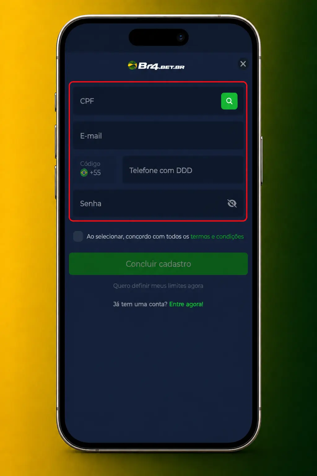 Tutorial de cadastro na BR4bet mostrando etapas para liberar o jogo Fortune Ox e apostar com Pix.