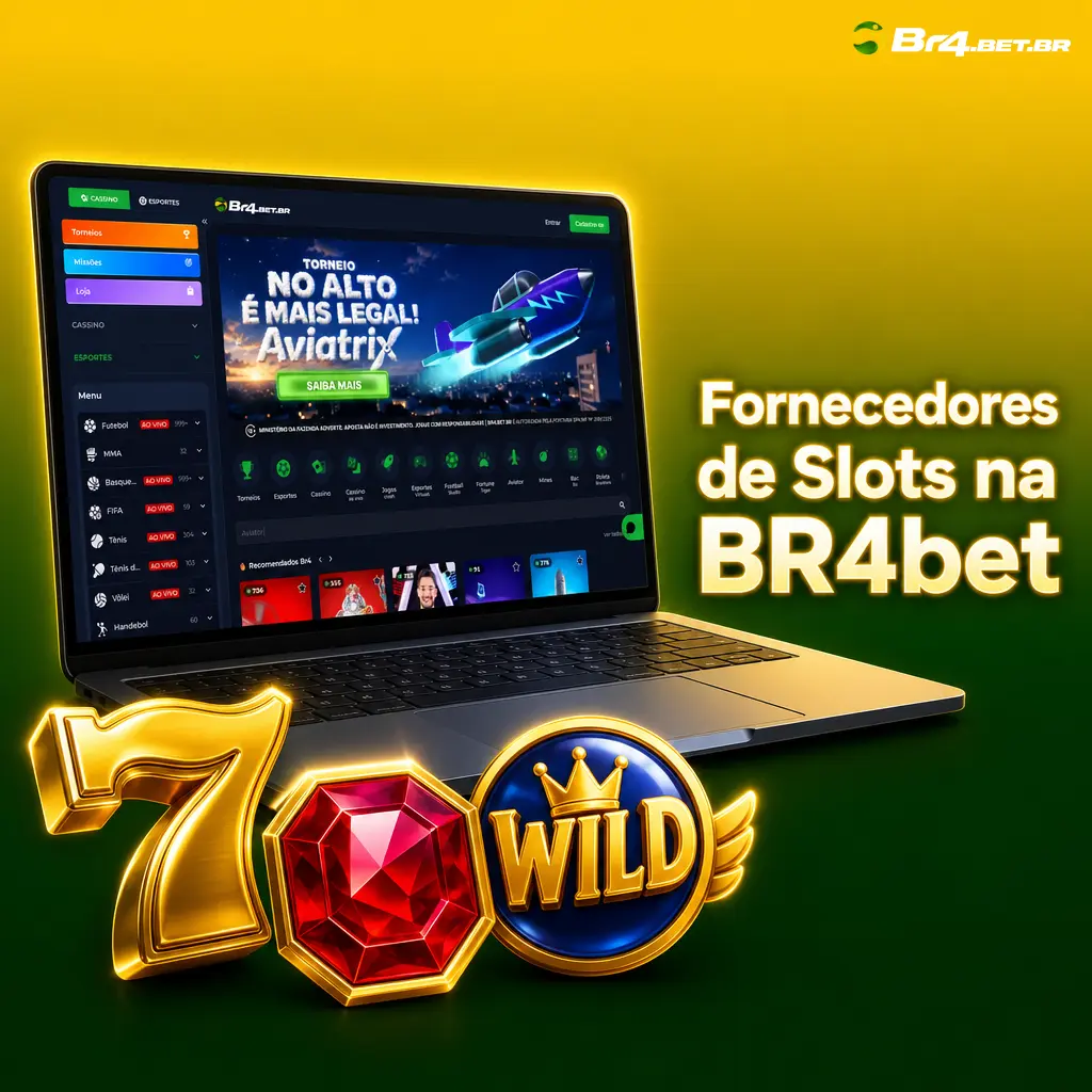 Fornecedores de slots na BR4bet, incluindo Pragmatic Play, PG Soft, Hacksaw Gaming e Nolimit City