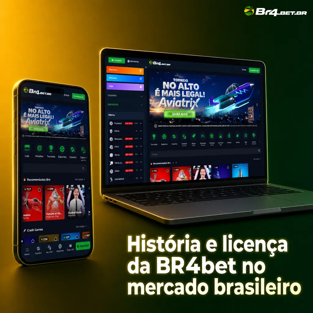 História e licença da BR4bet: operadora de apostas esportivas e cassino online licenciada em Curaçao para o mercado brasileiro.