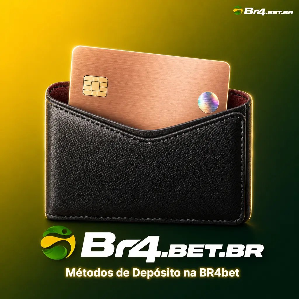 Métodos de depósito na BR4bet via PIX com crédito instantâneo, em 5 passos simples para começar a jogar.