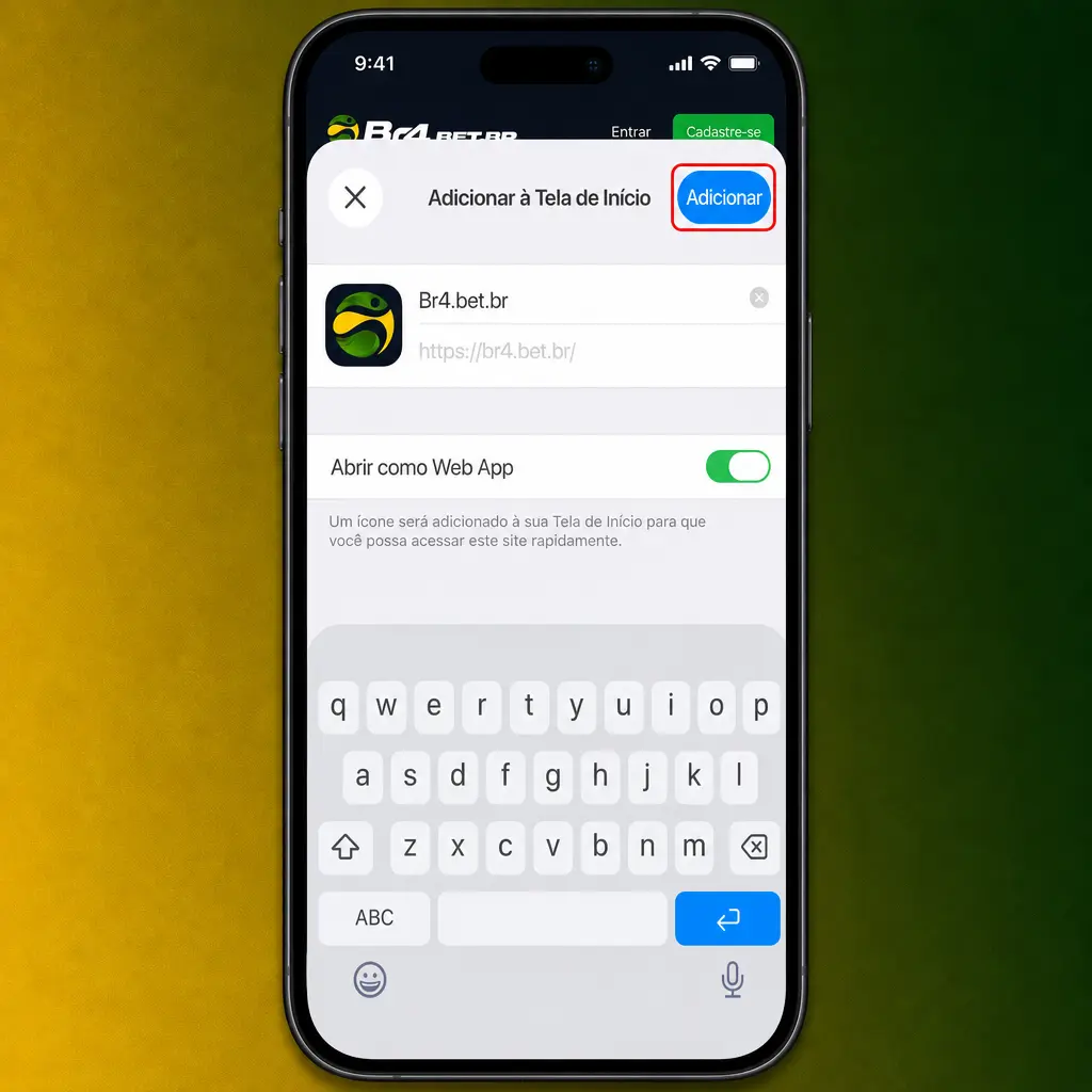 Passo a passo para instalar o aplicativo BR4bet no iPhone ou iPad pela App Store