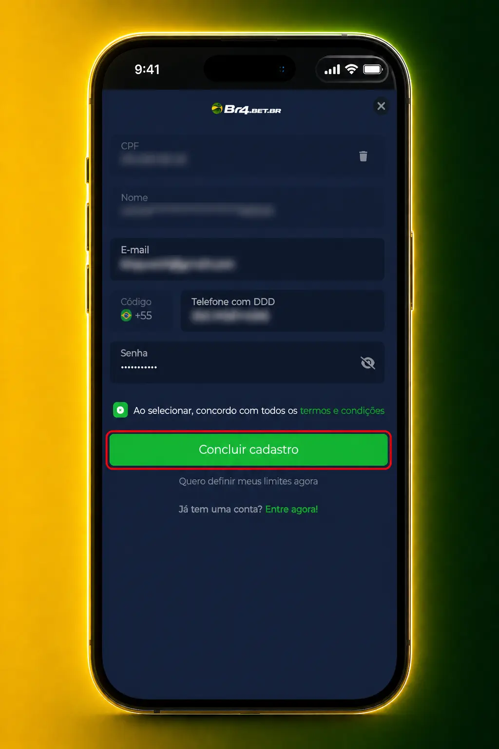 Cadastro na BR4bet: preencha dados, deposite via Pix, envie documento e jogue Plinko com saldo ou bônus.