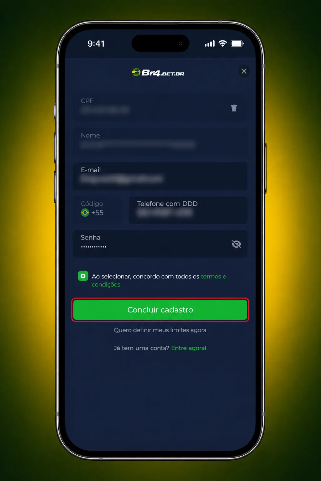 Passo a passo para criar conta na BR4bet e jogar Aviator: cadastro, depósito via Pix e verificação de documento.